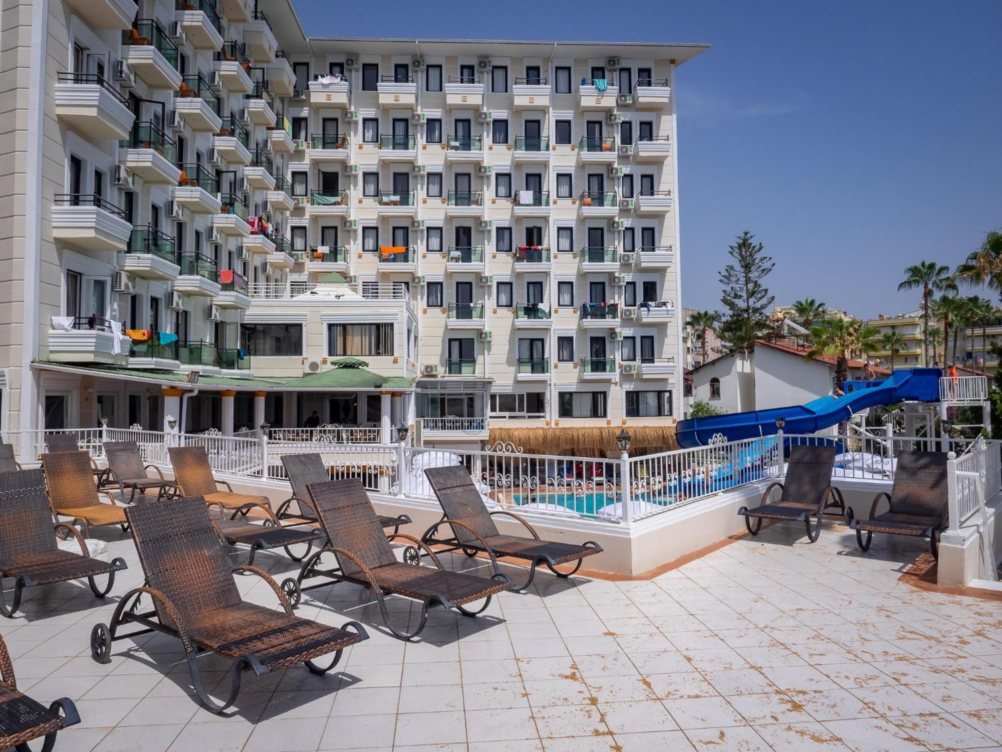 אלאניה Sun Fire Beach Hotel מראה חיצוני תמונה