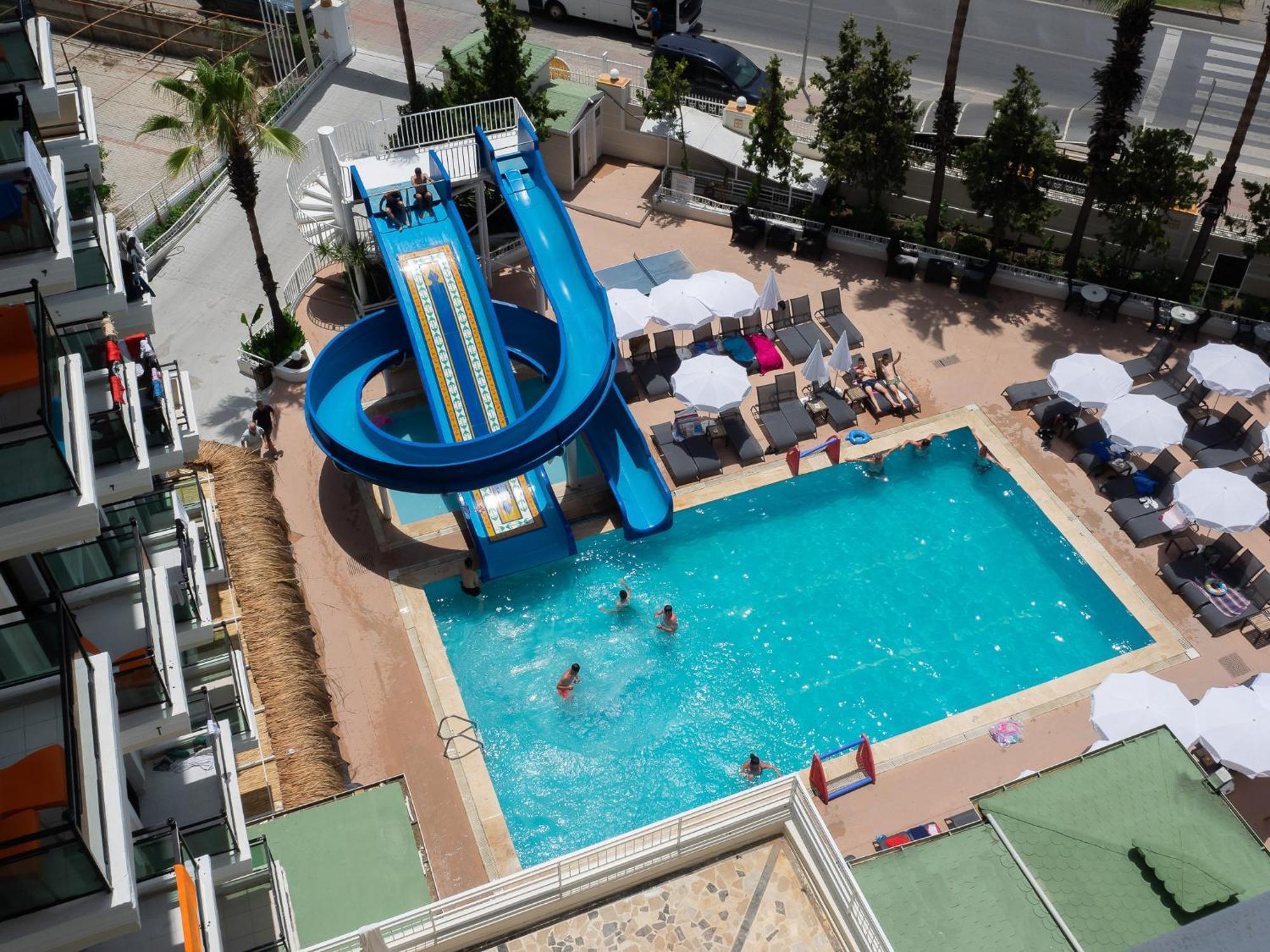 אלאניה Sun Fire Beach Hotel מראה חיצוני תמונה