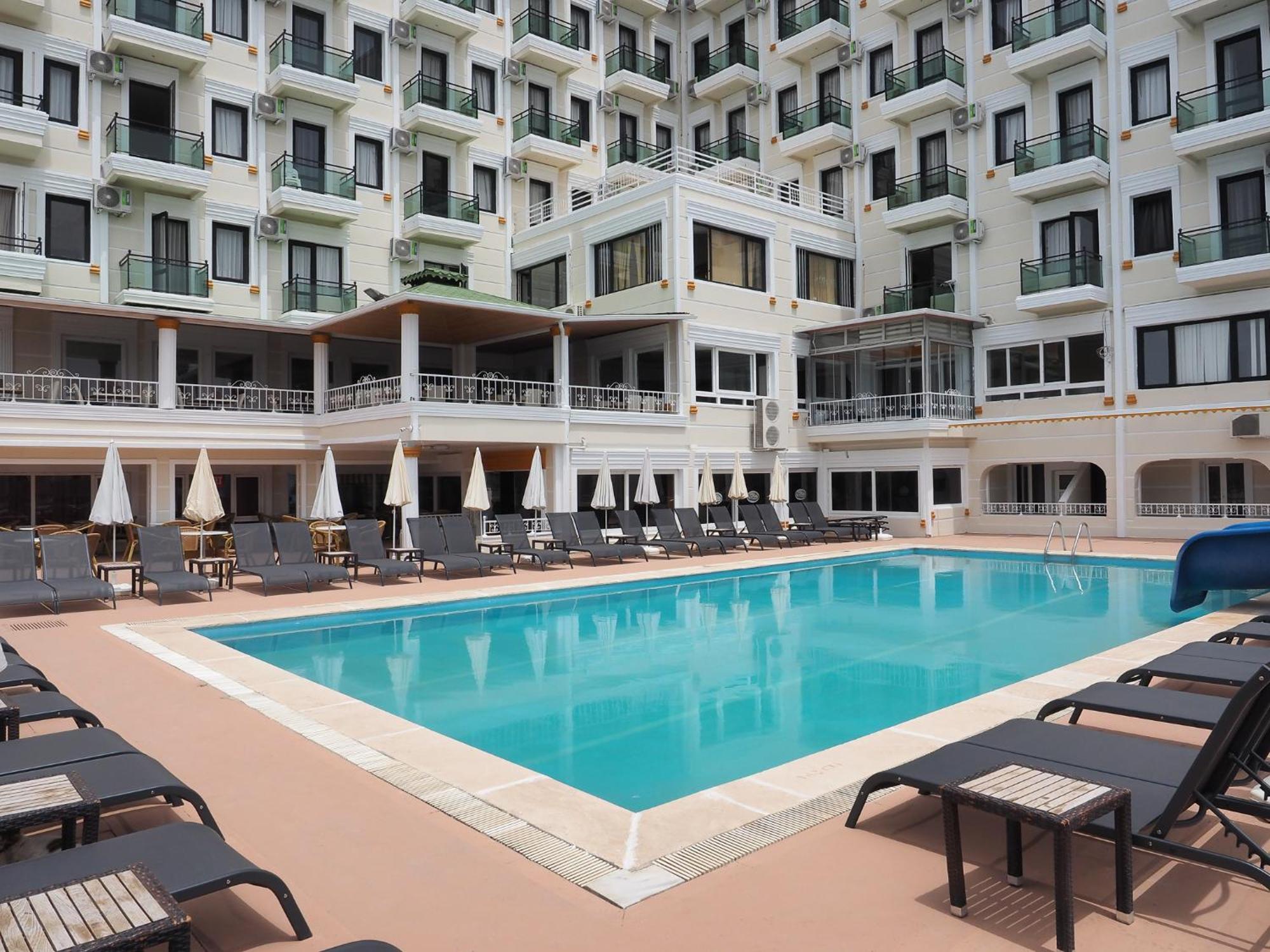 אלאניה Sun Fire Beach Hotel מראה חיצוני תמונה