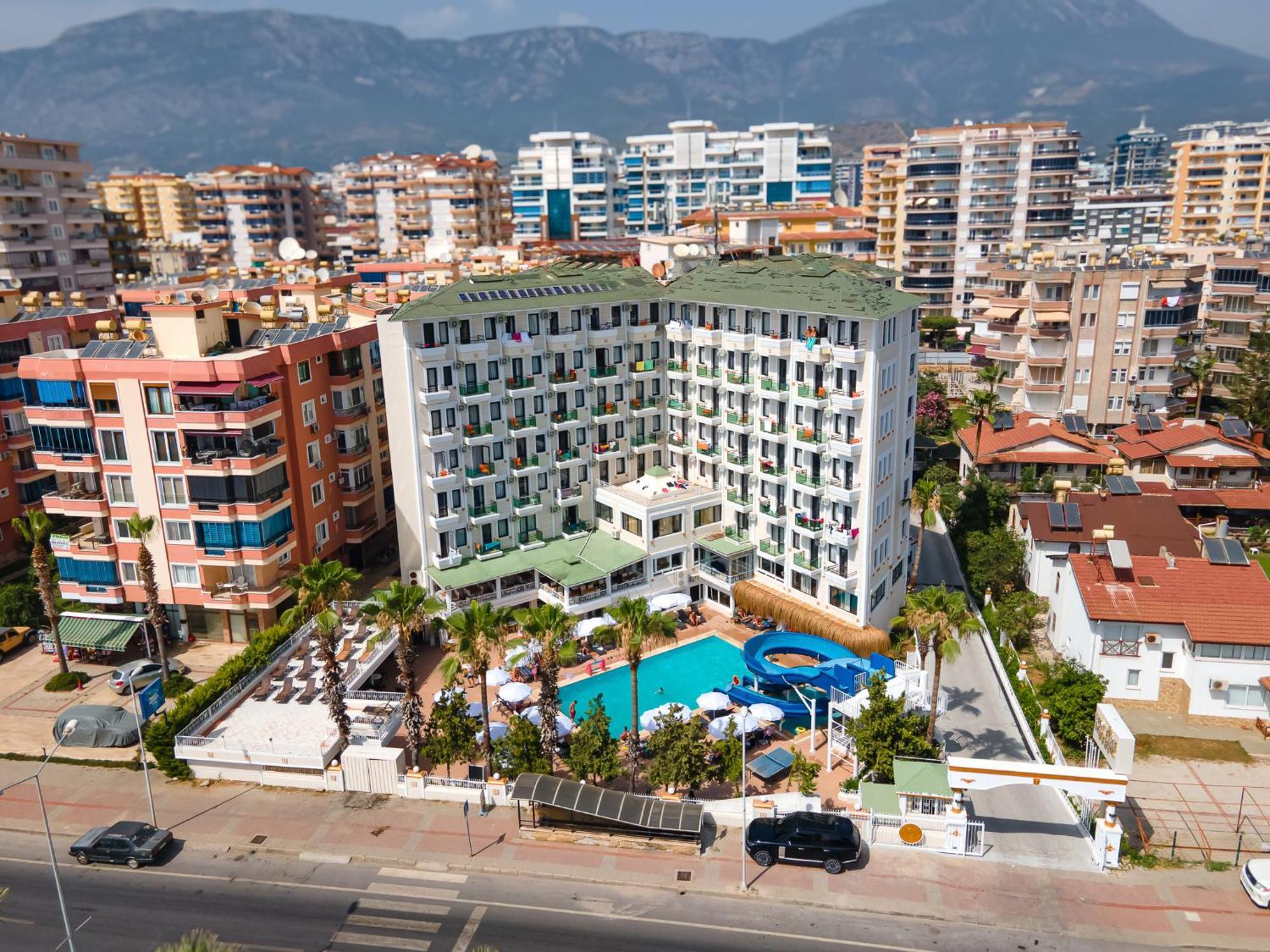 אלאניה Sun Fire Beach Hotel מראה חיצוני תמונה