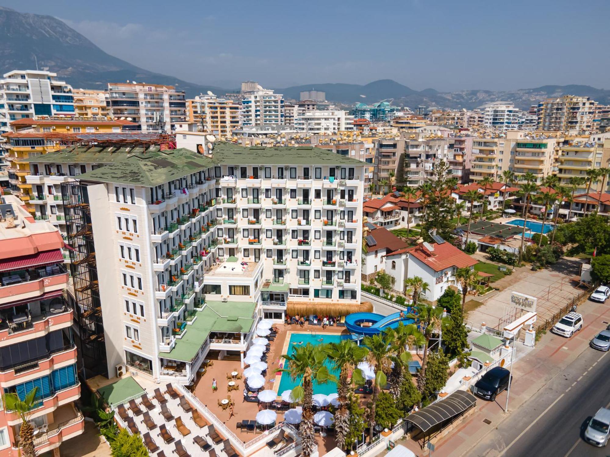 אלאניה Sun Fire Beach Hotel מראה חיצוני תמונה