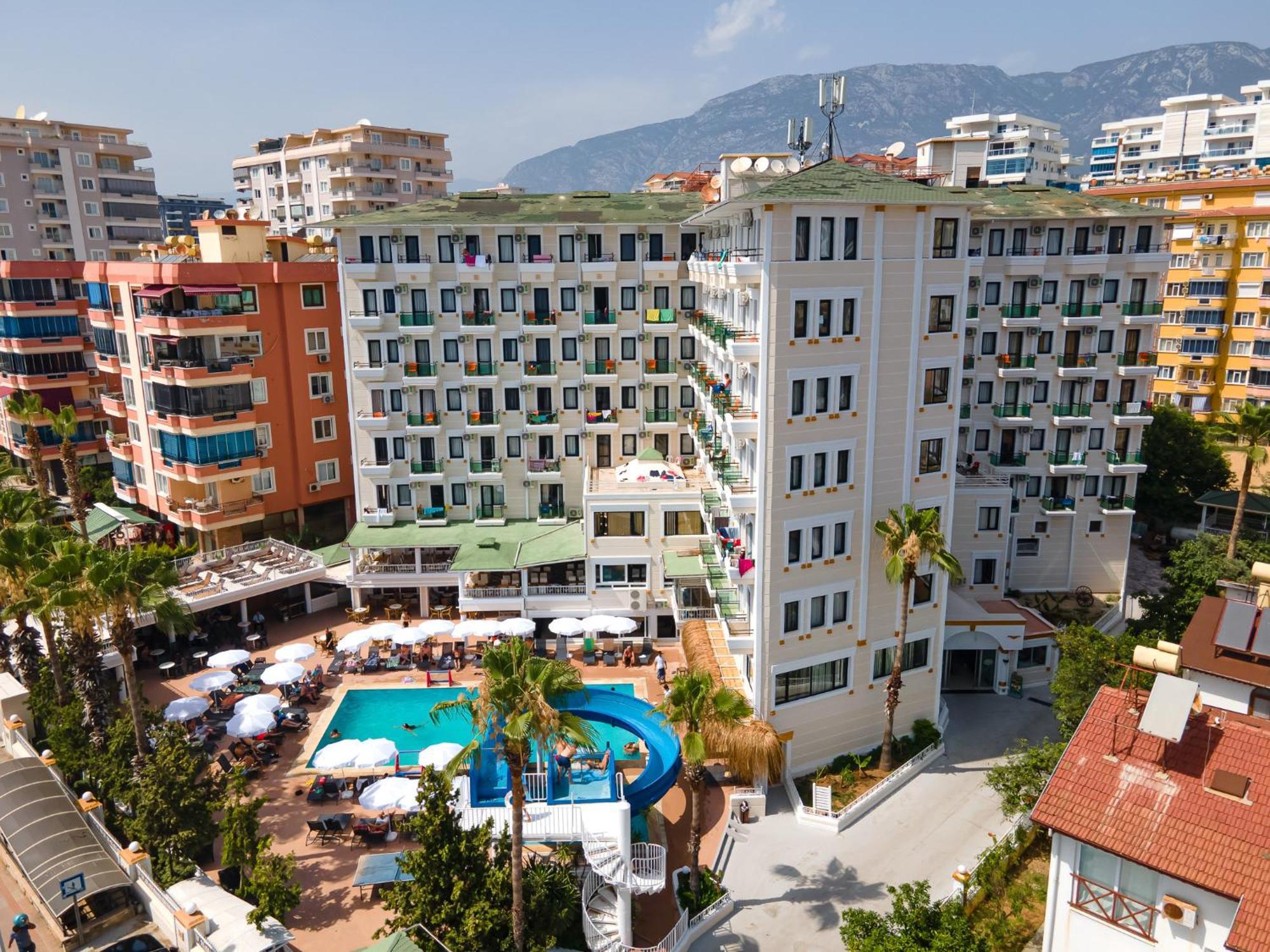 אלאניה Sun Fire Beach Hotel מראה חיצוני תמונה