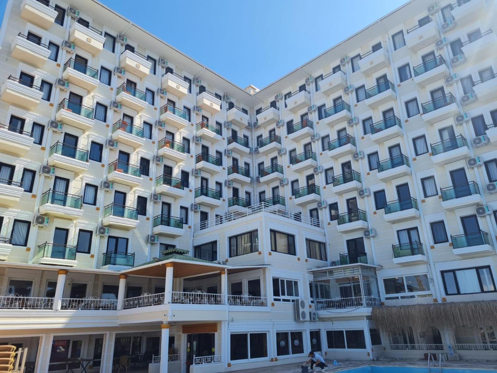 אלאניה Sun Fire Beach Hotel מראה חיצוני תמונה